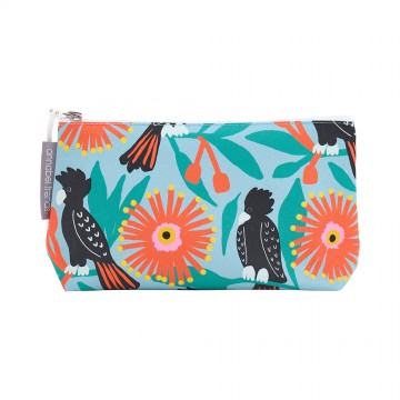 Cosmetic Bag | Black Cockatoos | Cotton | Small